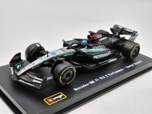 Mercedes GP W15 EQ Performance F1 #63 (2024) - George Russel - s postavičkou pilota -  Bburago - 1:43