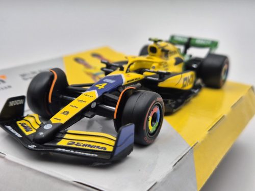 McLaren MCL38 F1 #4 (2024) - Monaco GP (Senna 30th Anniversary) - Lando Norris -  Bburago - 1:43