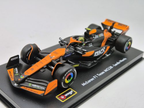 McLaren MCL38 F1 #4 (2024) - Lando Norris - s postavičkou pilota -  Bburago - 1:43