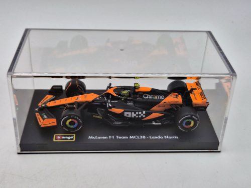 McLaren MCL38 F1 #4 (2024) - Lando Norris - s postavičkou pilota -  Bburago - 1:43