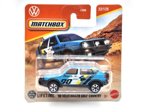 Volkswagen Golf Country (1990) - 22/125 - blistery -  Matchbox - 1:64