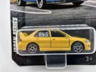 Mitsubishi Lancer Evolution EVO - žltá -  Majorette - 1:64
