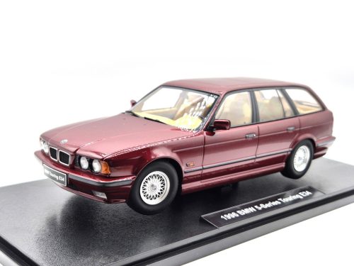 BMW E34 Touring (1996) - bordová -  Triple9 - 1:18
