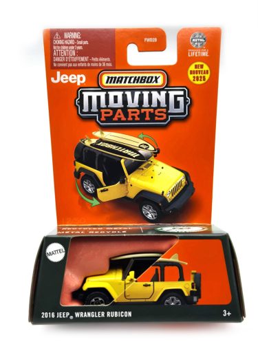 Matchbox Moving Parts - Jeep Wrangler Rubicon (2016) -  Matchbox - 1:64