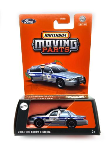 Matchbox Moving Parts - Ford Crown Victoria Police (2006) - policajné auto -  Matchbox - 1:64