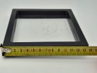 Plávajúci vitrínový rám / úložný box – veľký – 14x14 cm – pre 1:64 modely áut