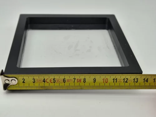 Plávajúci vitrínový rám / úložný box – veľký – 14x14 cm – pre 1:64 modely áut
