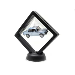   Plávajúci vitrínový rám / úložný box – malá veľkosť – 9×9 cm – pre modely áut v mierke 1:64