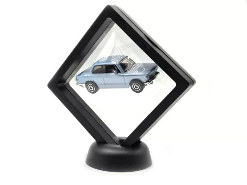 Plávajúci vitrínový rám / úložný box – malá veľkosť – 9×9 cm – pre modely áut v mierke 1:64