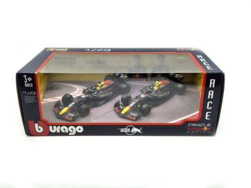 Red Bull RB20 set F1 modelov áut (2024) - #1 Max Verstappen - #11 Sergio Perez -  Bburago - 1:43