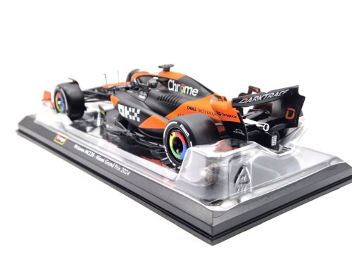 McLaren MCL38 F1 #81 (2024) - Oscar Piastri - s postavičkou pilota -  Bburago - 1:24