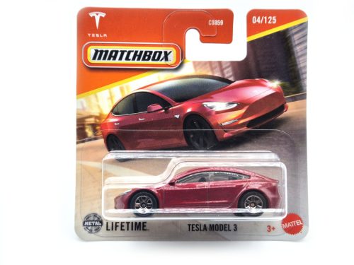 Tesla Model 3 - 04/125 - blistery -  Matchbox - 1:64