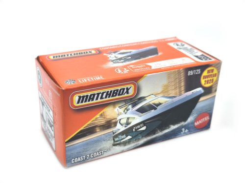 Coast 2 Coast motocykelový čln - 89/125 -  Matchbox - 1:64