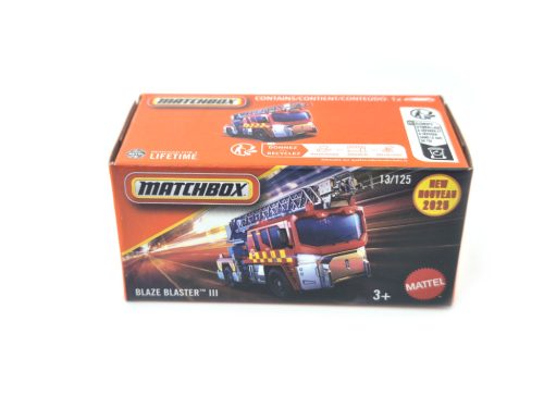 Blaze Blaster III hasičské auto - 13/125 -  Matchbox - 1:64