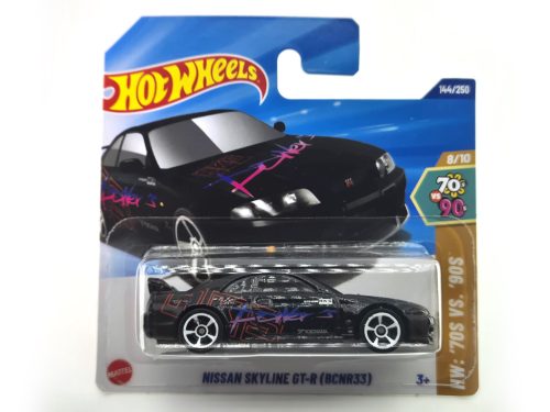 Hot Wheels Nissan Skyline GT-R (BCNR33) - HW: '70 vs. '90s 8/10 - 144/250 -  Hot Wheels - 1:64
