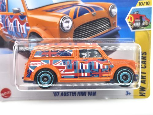 Hot Wheels '67 Austin Mini Van - HW Art Cars 10/10 - 169/250 -  Hot Wheels - 1:64