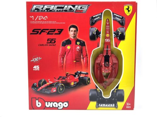 Ferrari SF-23 F1 #55 (2023) - Carlos Sainz - montovateľný model auta  -  Bburago - 1:24