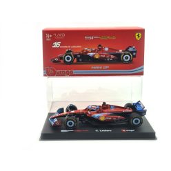  Ferrari SF-24 F1 #16 (2024) - Miami GP - Charles Leclerc - s postavičkou pilota -  Bburago - 1:43