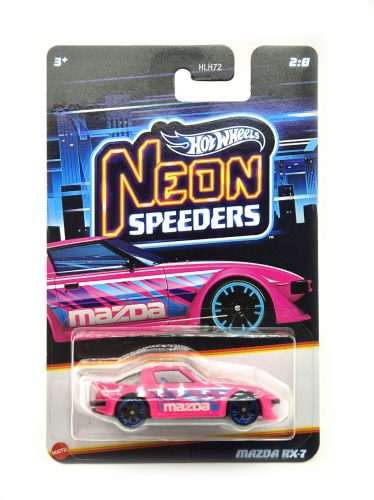 Hot Wheels Mazda RX-7 - Neon Speeders -  Hot Wheels - 1:64