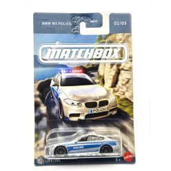   BMW F10 M5 Police - 02/05 - s dlhou kartou -  Matchbox - 1:64