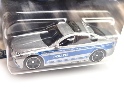 BMW F10 M5 Police - 02/05 - s dlhou kartou -  Matchbox - 1:64