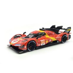   Ferrari 499P 3.0L Turbo V6 #51 - winner 24h Le Mans (2023) - Alessandro Pier Guidi - James Calado - Antonio Giovinazzi -  Bburago - 1:43