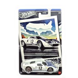   Hot Wheels Ford GT40 - Silver Series 1/5 - s dlhou kartou -  Hot Wheels - 1:64