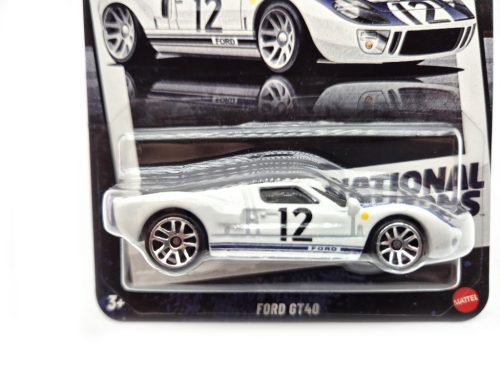 Hot Wheels Ford GT40 - Silver Series 1/5 - s dlhou kartou -  Hot Wheels - 1:64