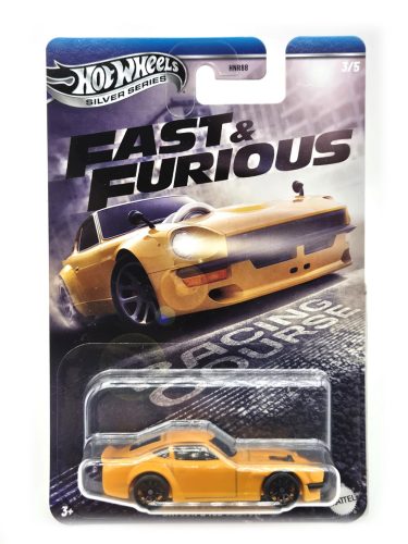 Hot Wheels Datsun 240Z Custom - Silver Series 3/5 - Fast and Furious - s dlhou kartou -  Hot Wheels - 1:64
