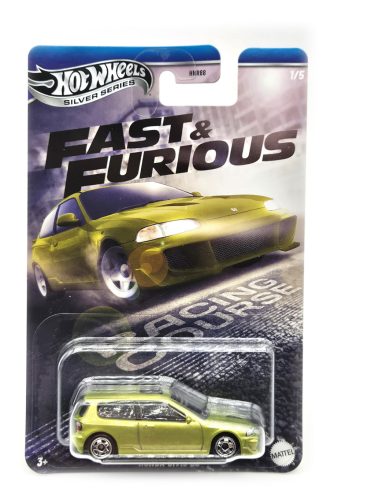Hot Wheels Honda Civic EG - Silver Series 1/5  - Fast and Furious - s dlhou kartou -  Hot Wheels - 1:64