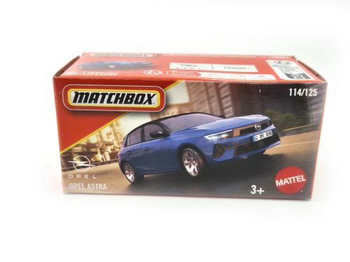 Opel Astra - 114/125 - s papierovou krabicou -  Matchbox - 1:64