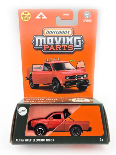 Matchbox Moving Parts - Alpha Wolf Electric Truck - Matchbox  - 1:64