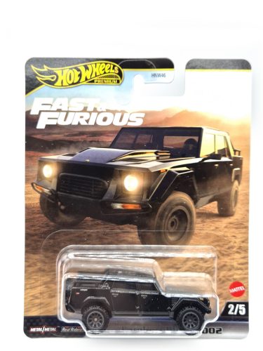 Hot Wheels Fast and Furious – Rýchlo a zbesilo 2/5 – Lamborghini LM002 – Hot Wheels – 1:64 1/64 model auta 