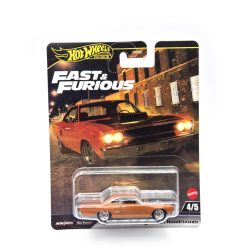   Hot Wheels Fast and Furious -  4/5 - 1970 Custom Plymouth Roadrunner -  Hot Wheels - 1:64