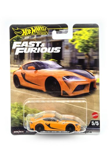 Hot Wheels Fast and Furious  5/5 - 2021 Toyota GR Supra -  Hot Wheels - 1:64