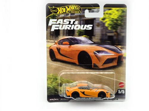 Hot Wheels Fast and Furious  5/5 - 2021 Toyota GR Supra -  Hot Wheels - 1:64