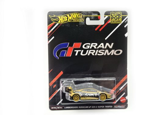 Hot Wheels Premium - Pop Culture - Gran Turismo - Lamborghini Huracan LP 620-2 Super Trofeo -  Hot Wheels - 1:64