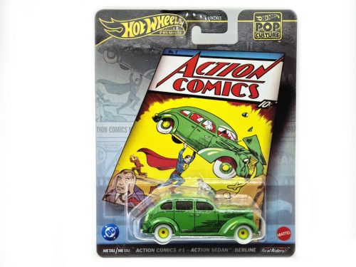 Hot Wheels Premium - Pop Culture - Action Comics #1 - Action Sedan / Berline -  Hot Wheels - 1:64