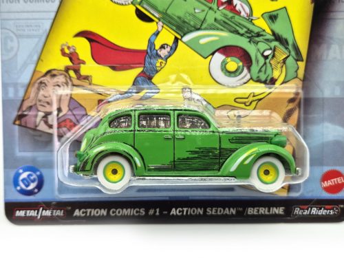 Hot Wheels Premium - Pop Culture - Action Comics #1 - Action Sedan / Berline -  Hot Wheels - 1:64
