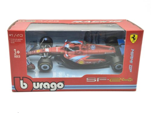 Ferrari SF-24 F1 #16 (2024) - Miami GP - Charles Leclerc -  Bburago - 1:43