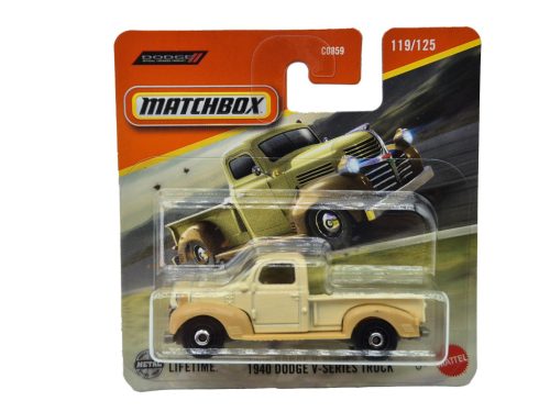 Dodge V-Series Truck (1940) - 119/125 -  blistery -  Matchbox - 1:64
