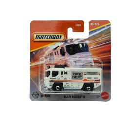   Blaze Buster II hasičské auto - 03/125 -  blistery -  Matchbox - 1:64