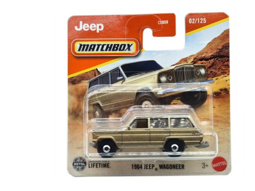 Jeep Wagoneer (1964) - 02/125 -  blistery -  Matchbox - 1:64