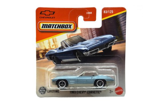 Chevrolet Chevy Corvette (1963) - 83/125 -  blistery -  Matchbox - 1:64