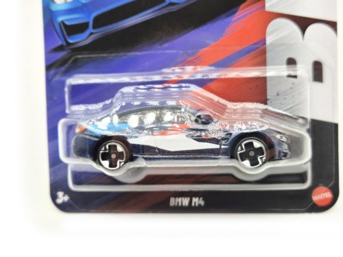 BMW M4 - 4/5 -  s dlhou kartou -  Hot Wheels - 1:64