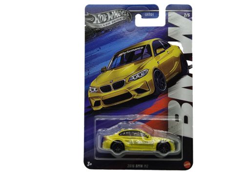 BMW M2 (2016) - 2/5 -  s dlhou kartou -  Hot Wheels - 1:64