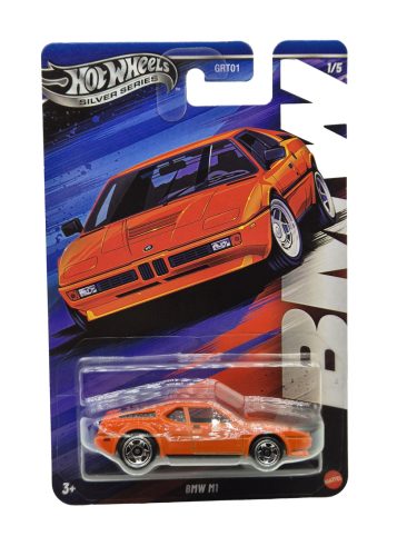 BMW M1 - 1/5 -  s dlhou kartou -  Hot Wheels - 1:64