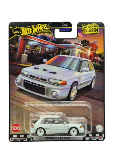 Hot Wheels Premium - Boulevard - Mazda 323 GTR -  Hot Wheels - 1:64