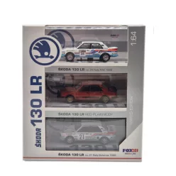 Skoda 130 LR (Sada 3 kusov) -  Fox18 - 1:64