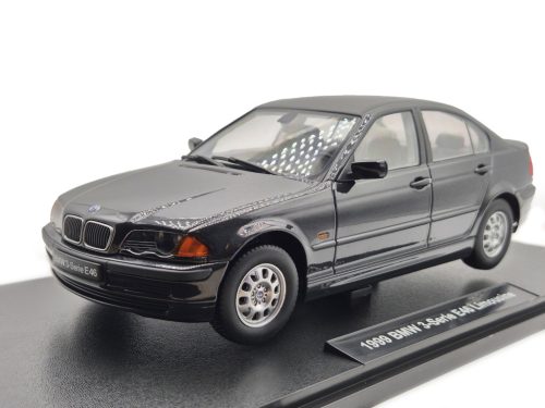 BMW E46 sedan (1999) - čierny - KK-Scale - 1:18